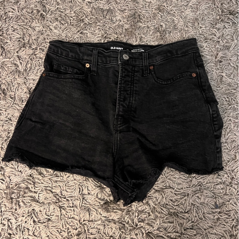 Old Navy Black Jean Shorts